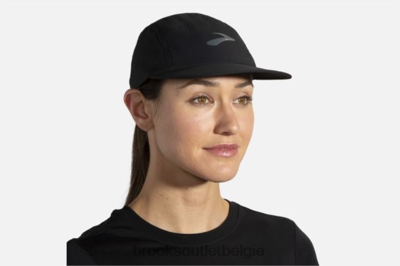 V8D8N1666 hoed voortdrijven zwart Brooks