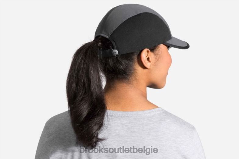 V8D8N1719 doorlopende hoed zwart Brooks