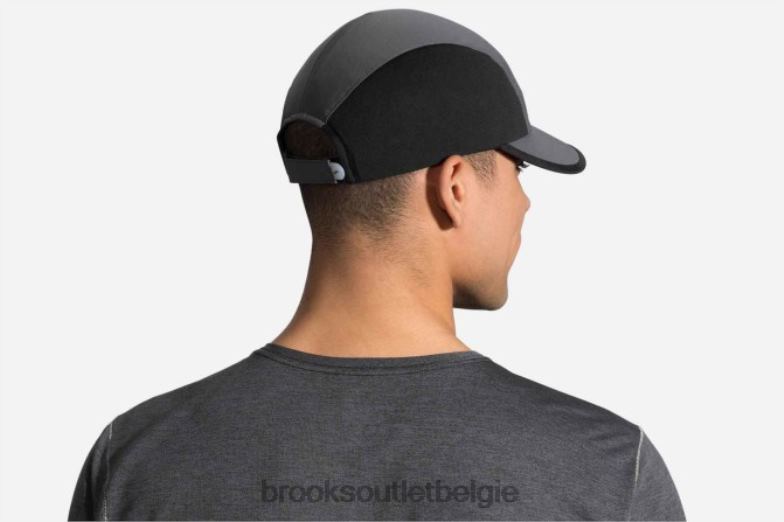 V8D8N1719 doorlopende hoed zwart Brooks