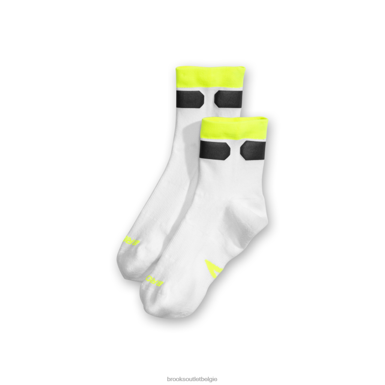 V8D8N447 carboniet sok wit Brooks