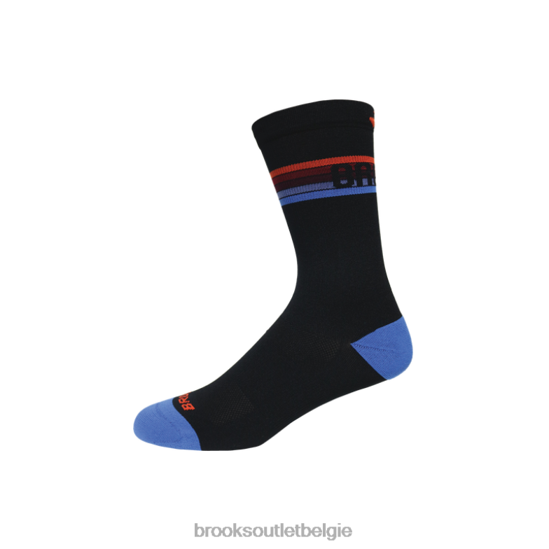 V8D8N673 tempo gebreid in crew zwart Brooks