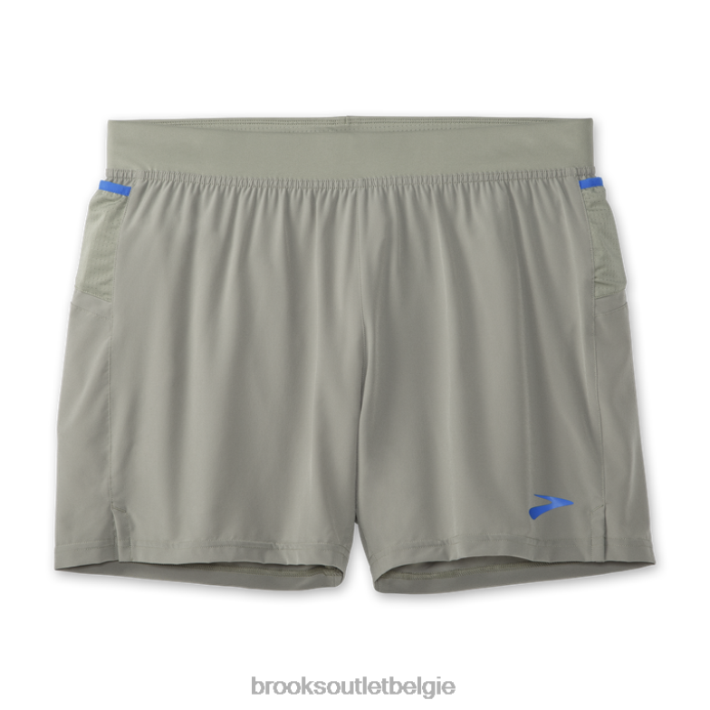 V8D8N1055 sherpa 5'' kort blauwachtig Brooks