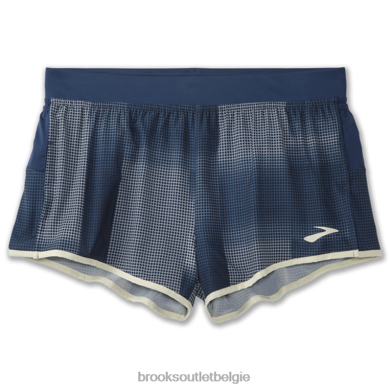 V8D8N1101 sherpa 3'' split kort indigo Brooks