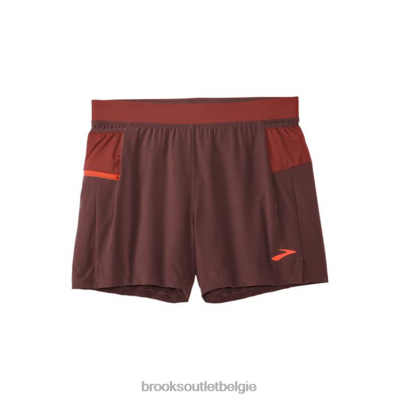 V8D8N1172 sherpa 5'' 2-in-1 kort koper Brooks