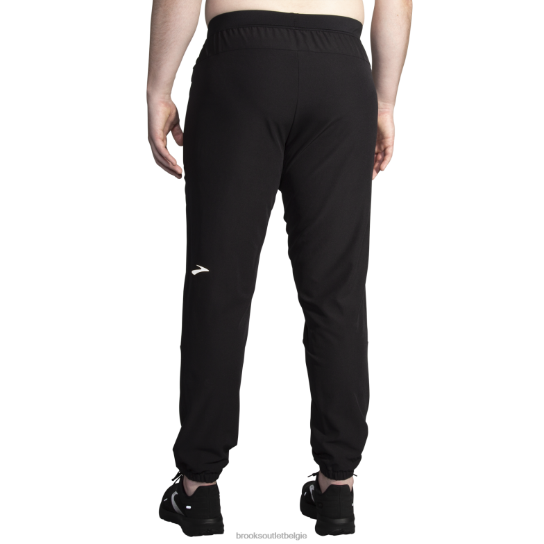 V8D8N1235 rennen binnen jogger zwart Brooks
