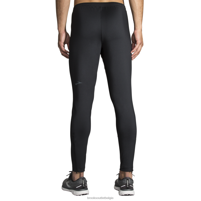 V8D8N1265 Spartaanse broek zwart Brooks