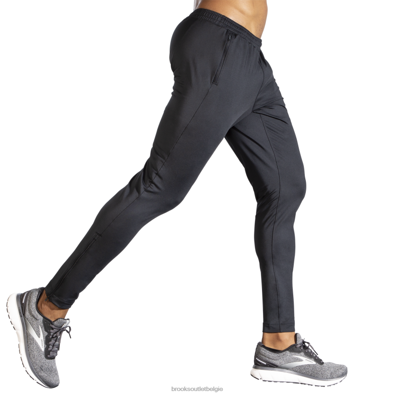 V8D8N1265 Spartaanse broek zwart Brooks