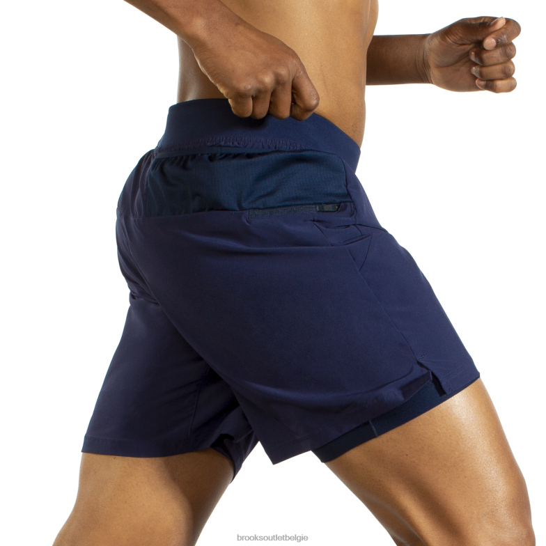 V8D8N466 sherpa 7 2-in-1 kort marine Brooks