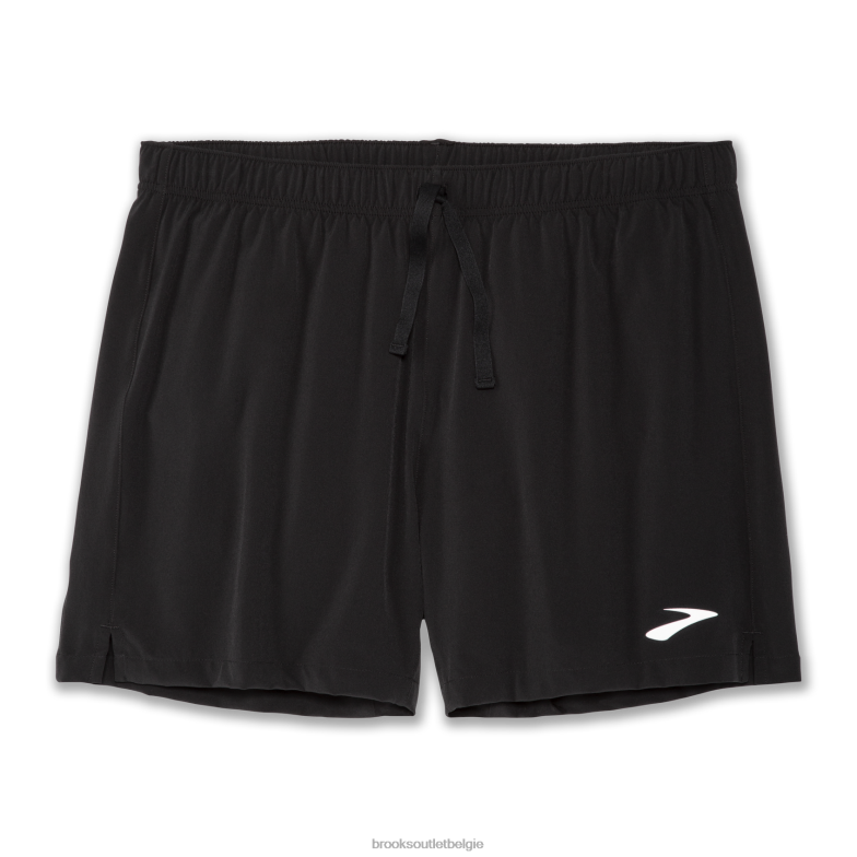 V8D8N566 moment 5 kort zwart Brooks