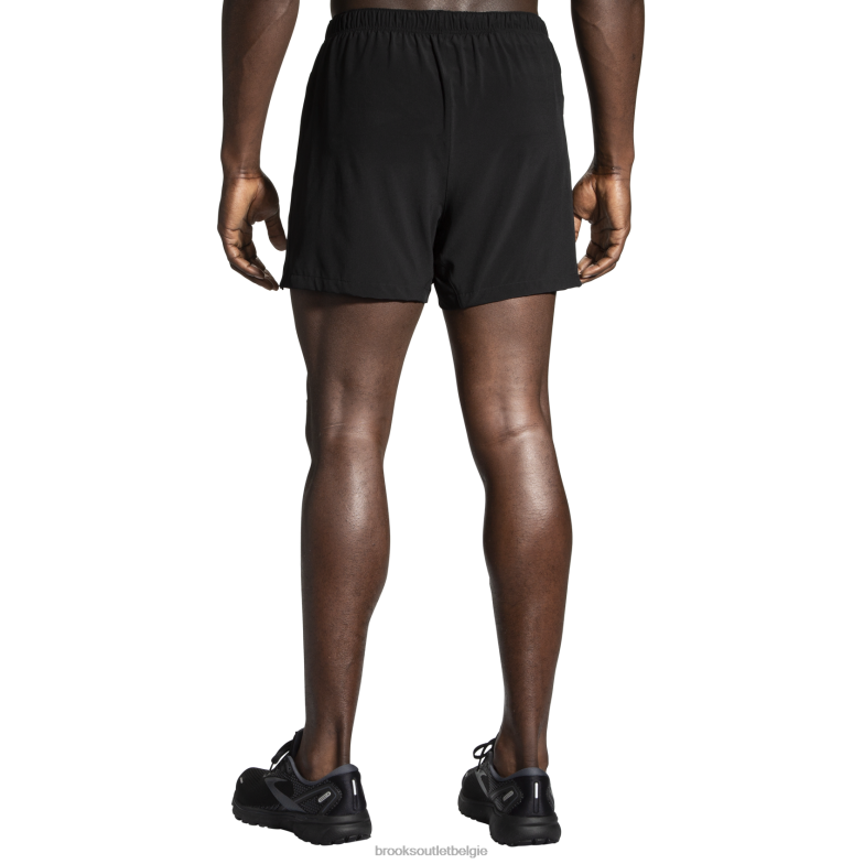 V8D8N566 moment 5 kort zwart Brooks