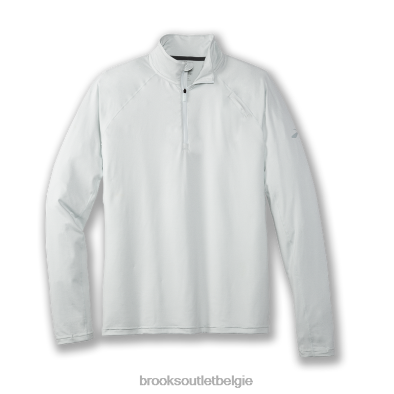 V8D8N1135 streepjes 1/2 ritssluiting grijs Brooks