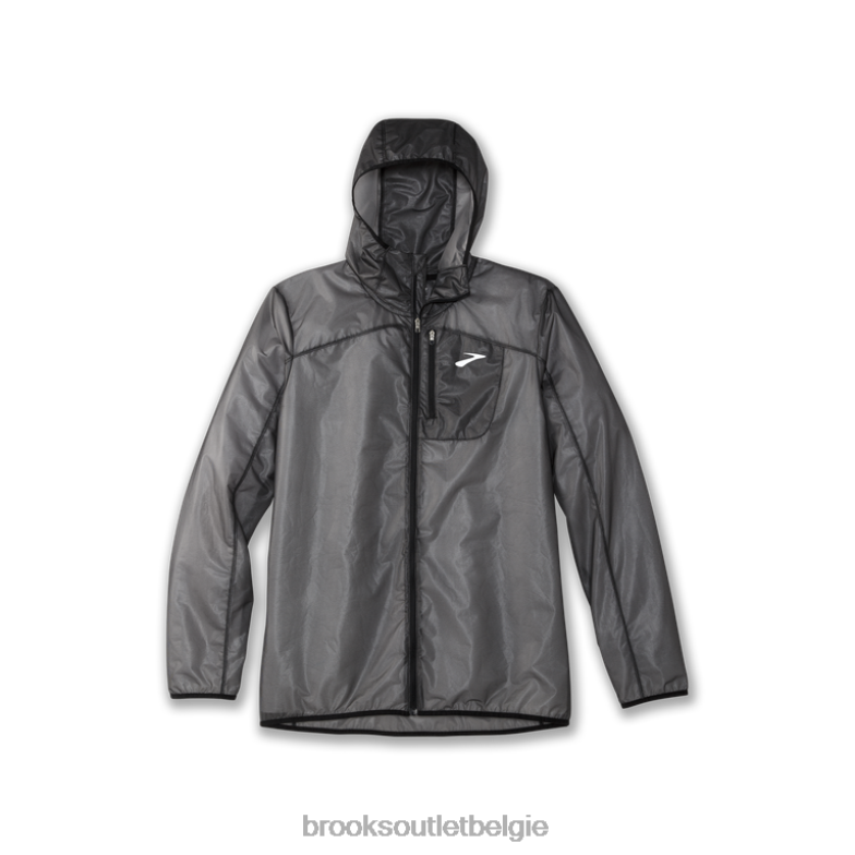V8D8N1150 jas voor alle hoogtes zwart Brooks