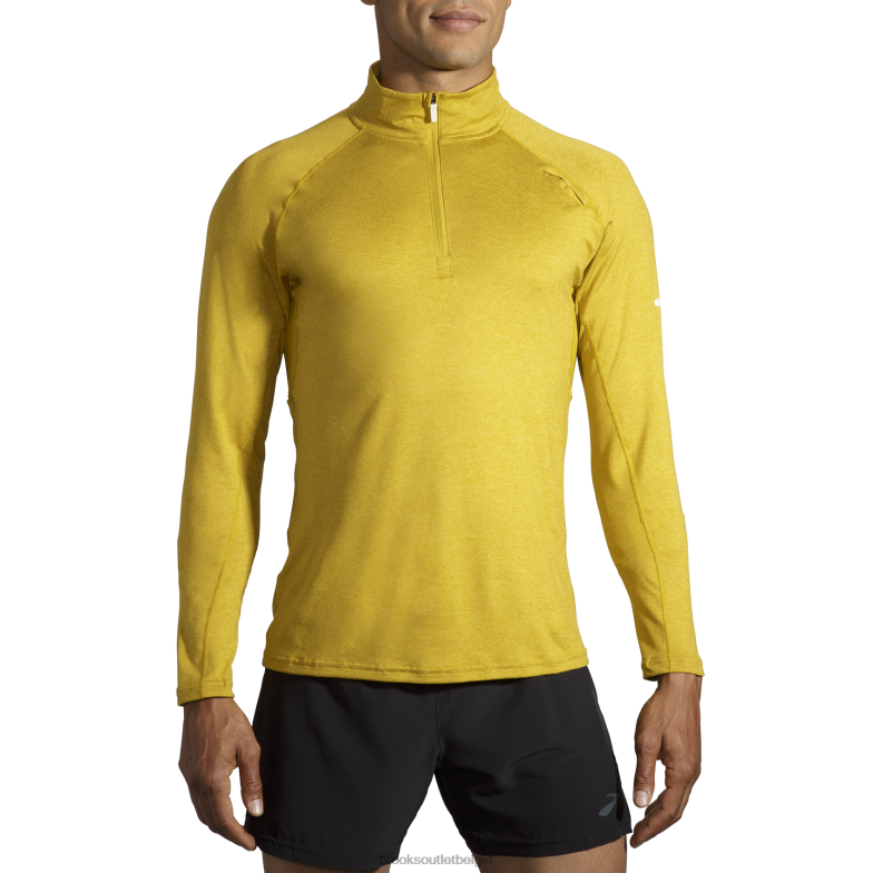 V8D8N437 streepjes 1/2 ritssluiting gouden Brooks