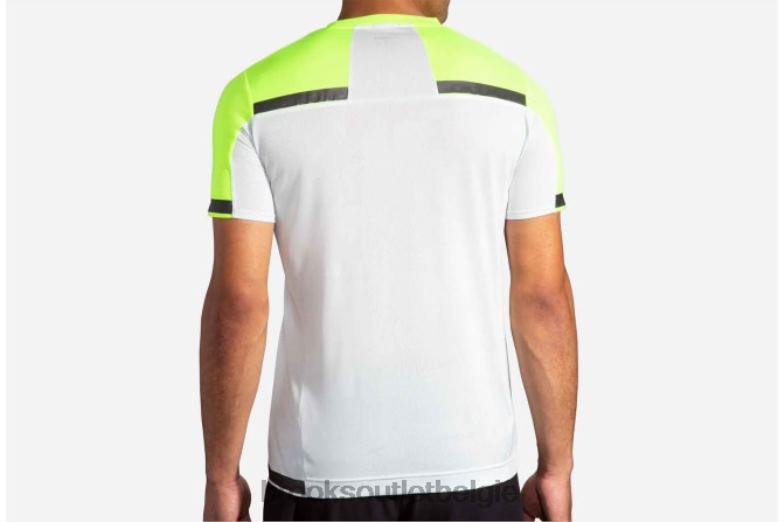 V8D8N1992 carboniet korte mouw grijs Brooks