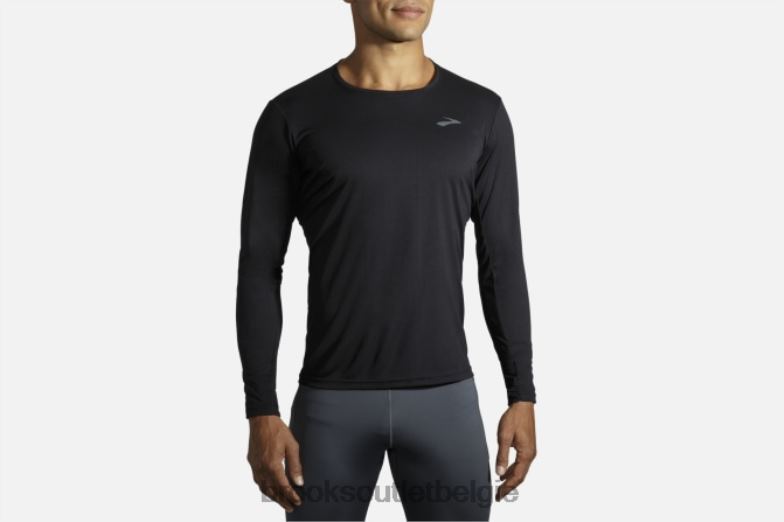 V8D8N2010 sfeer lange mouw zwart Brooks