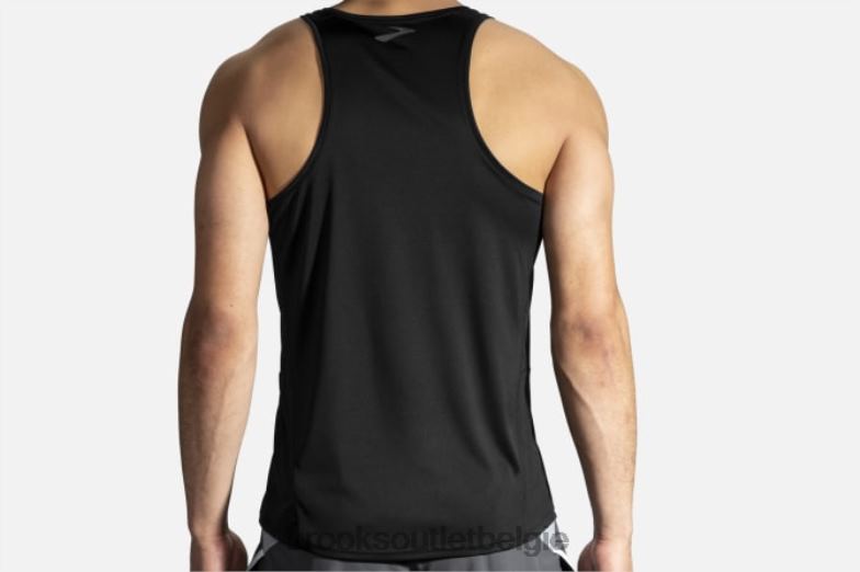 V8D8N2012 stealth-singlet zwart Brooks