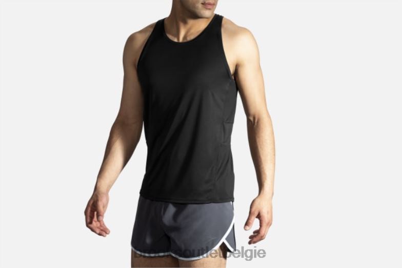 V8D8N2012 stealth-singlet zwart Brooks