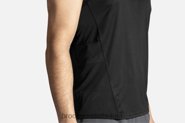 V8D8N2012 stealth-singlet zwart Brooks