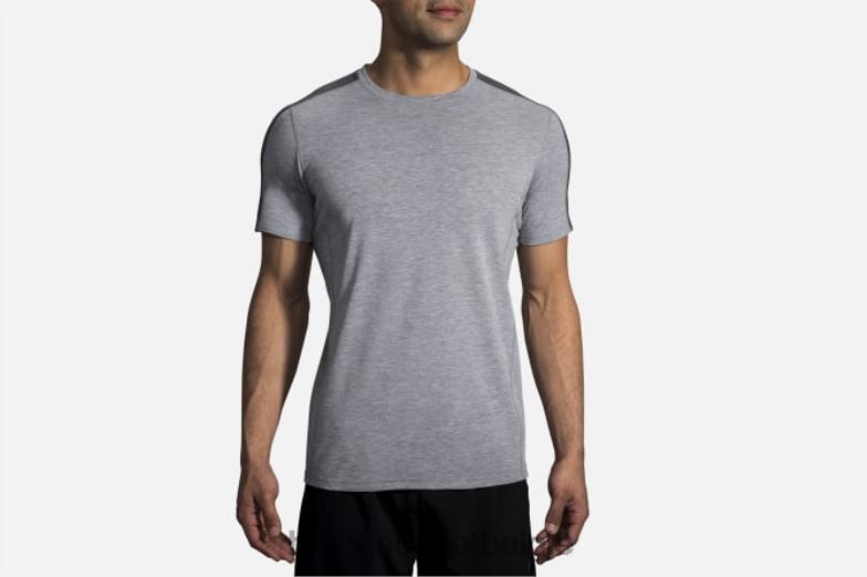 V8D8N2030 afstand korte mouw heide Brooks