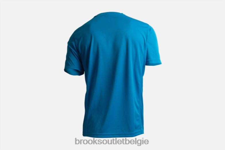 V8D8N2037 team tee blauw Brooks