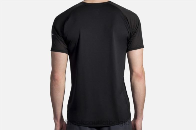 V8D8N2040 stealth korte mouw zwart Brooks