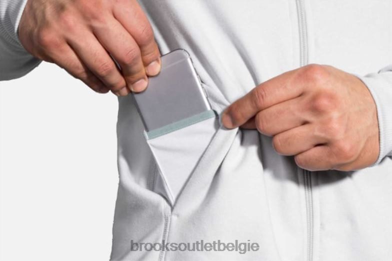 V8D8N2042 afstand hoodie ovster Brooks