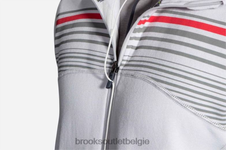 V8D8N2042 afstand hoodie ovster Brooks