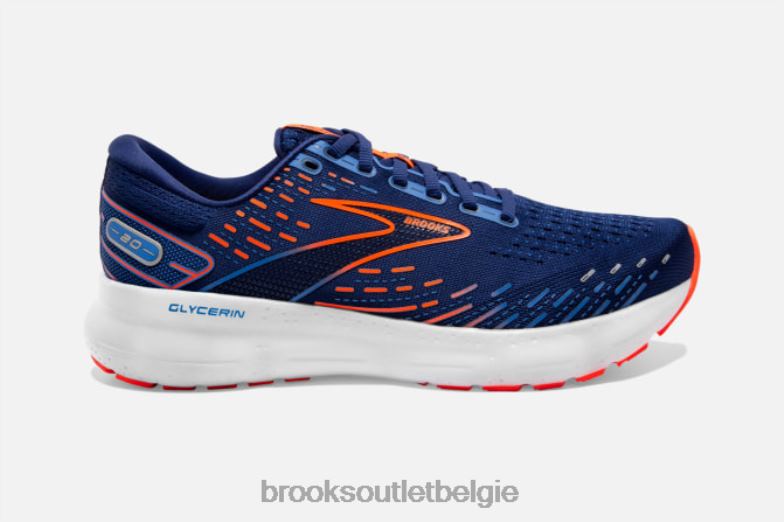 V8D8N1753 glycerine 20 blauw Brooks