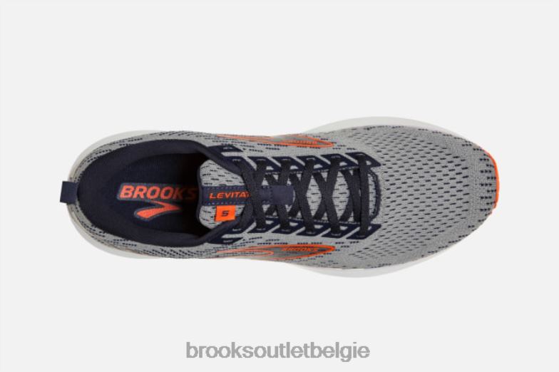 V8D8N1811 zweven 5 grijs Brooks