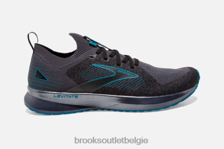 V8D8N1840 zweven stealthfit 5 zwart Brooks