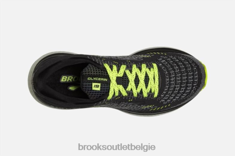 V8D8N1862 glycerine 19 zwart Brooks