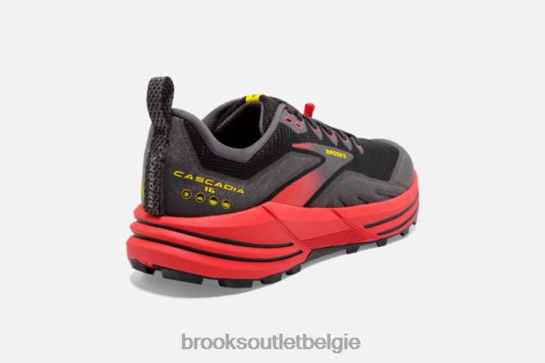 V8D8N1874 cascade 16 zwart Brooks