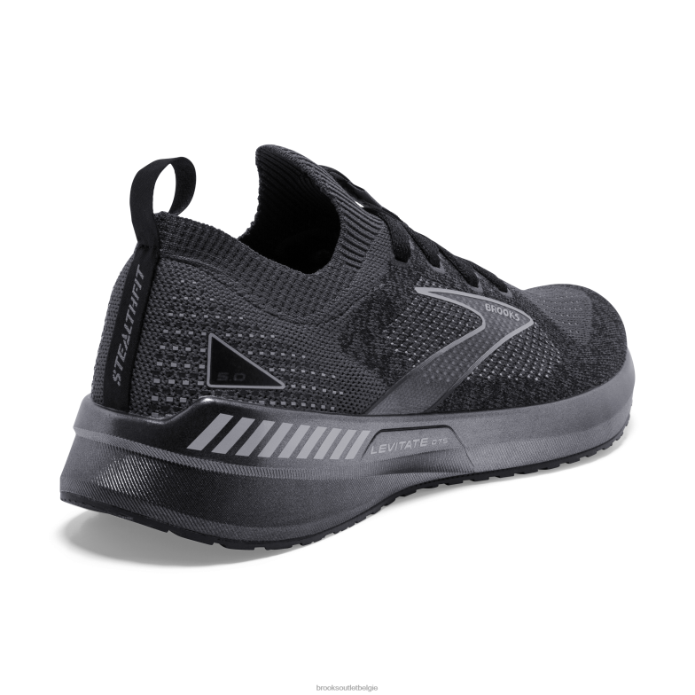 V8D8N1012 zweven stealthfit gts 5 zwart Brooks