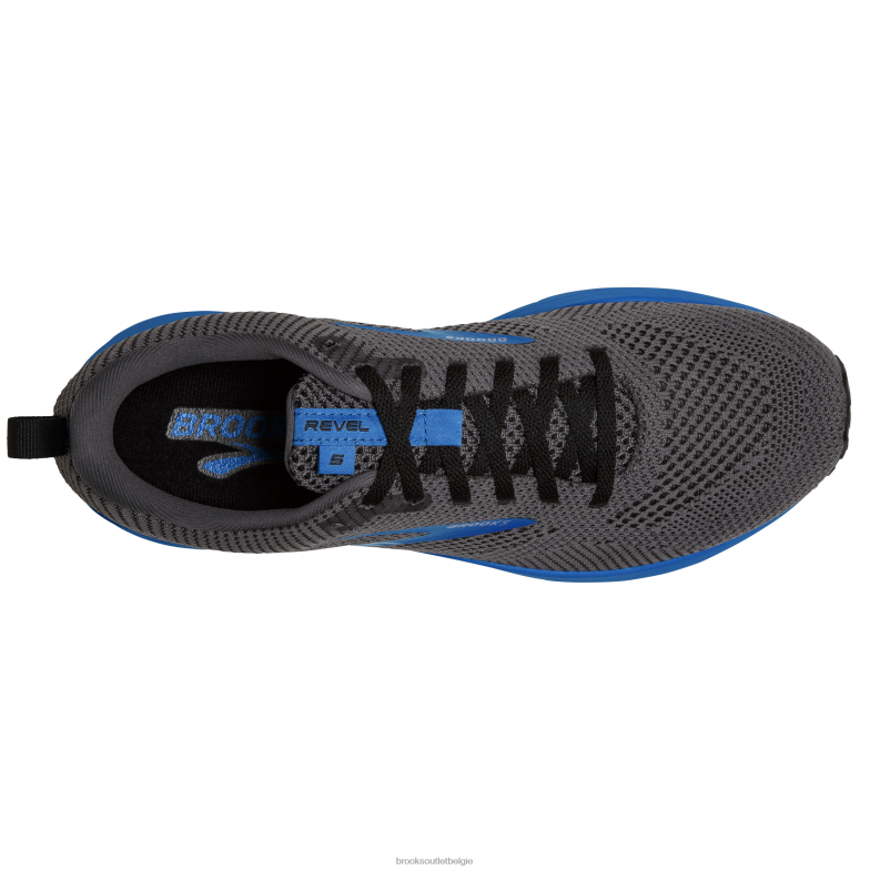 V8D8N147 revelatie 5 zwart Brooks