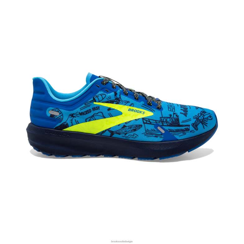 V8D8N157 lancering 9 blauw Brooks