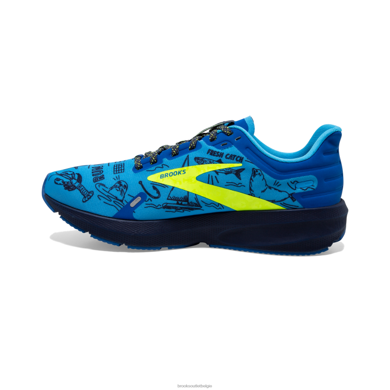 V8D8N157 lancering 9 blauw Brooks