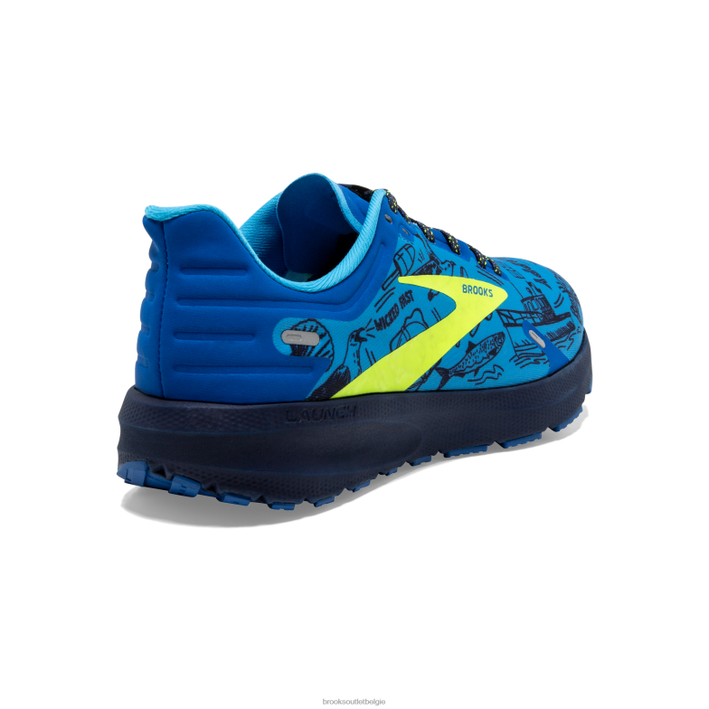 V8D8N157 lancering 9 blauw Brooks