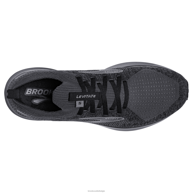 V8D8N159 zweven stealthfit 5 zwart Brooks