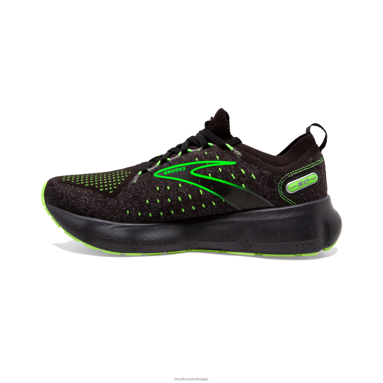 V8D8N15 glycerine stealthfit 20 zwart Brooks