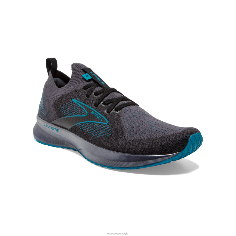 V8D8N160 zweven stealthfit 5 zwart Brooks