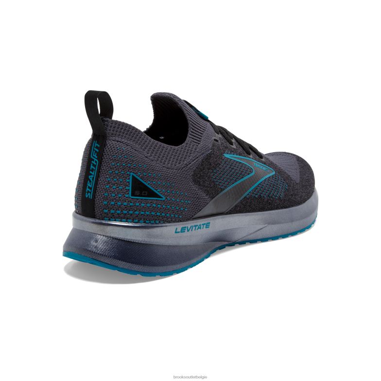 V8D8N160 zweven stealthfit 5 zwart Brooks