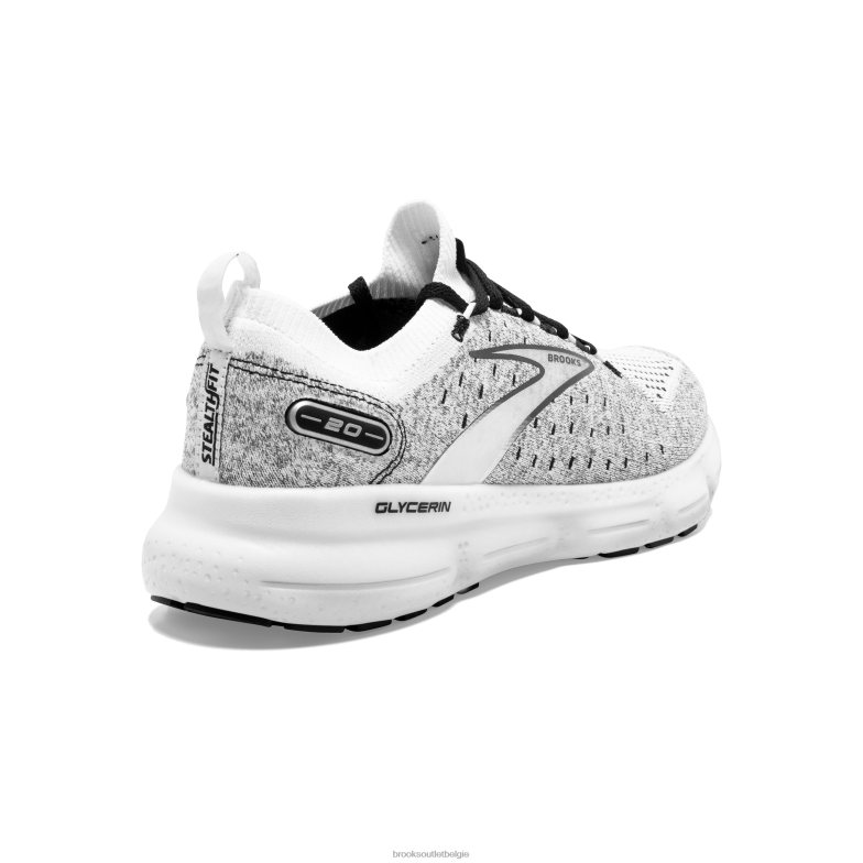 V8D8N16 glycerine stealthfit 20 wit Brooks