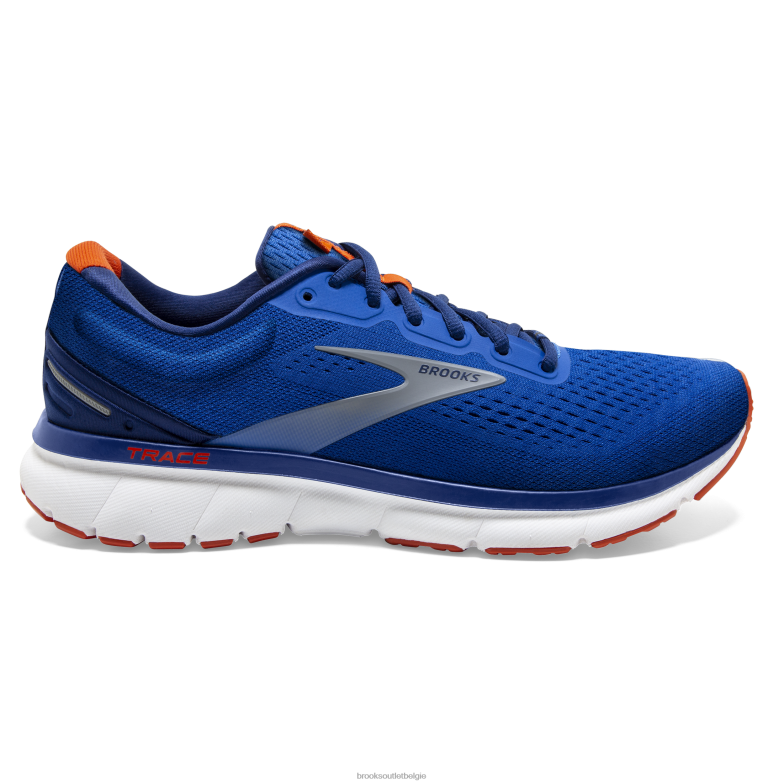 V8D8N195 spoor blauw Brooks