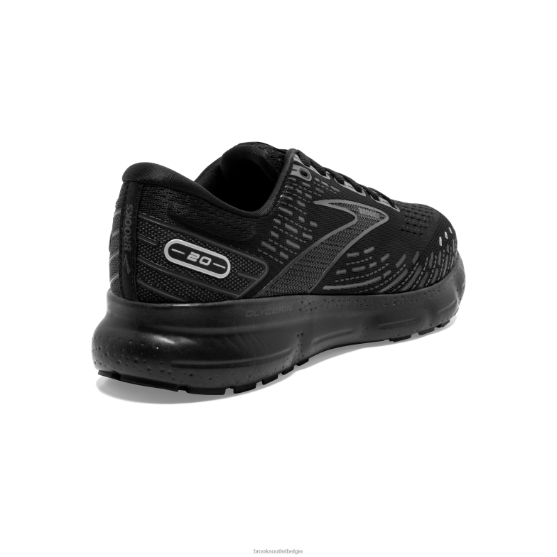 V8D8N8 glycerine 20 zwart Brooks