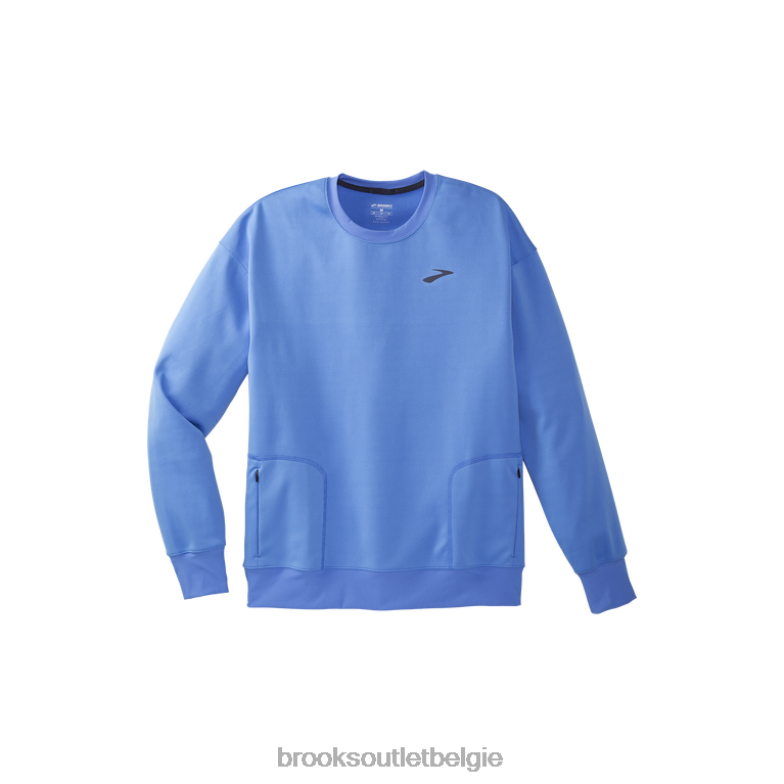 V8D8N1180 uitgevoerd in sweatshirt blauw Brooks