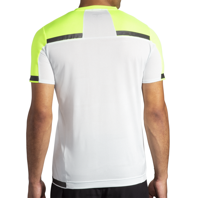 V8D8N1294 carboniet korte mouw grijs Brooks