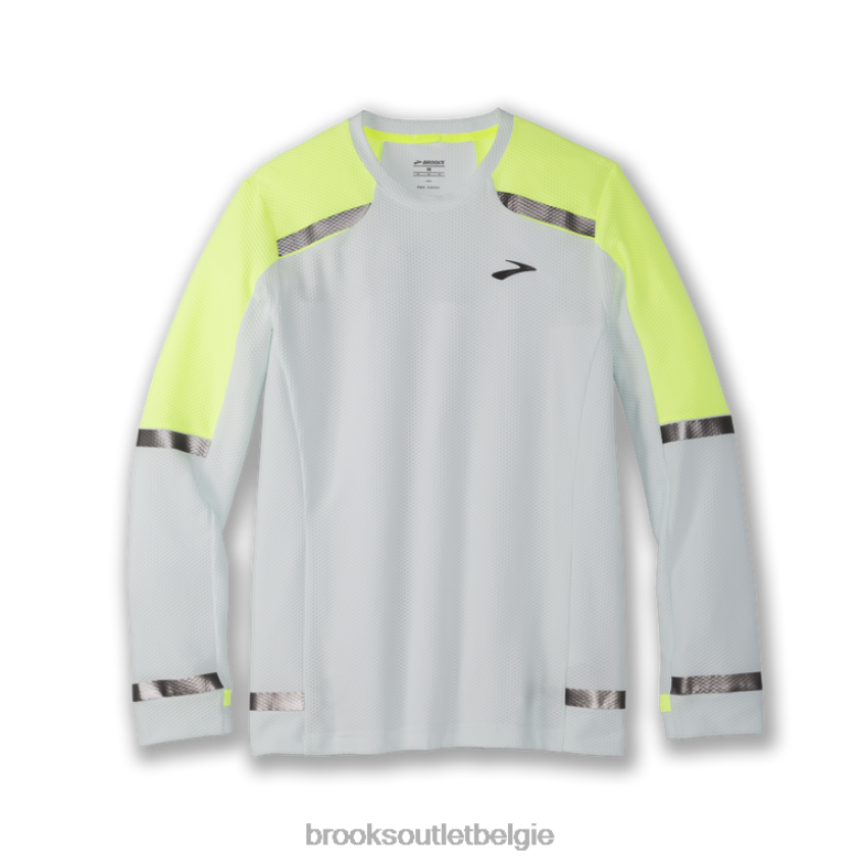 V8D8N1299 carboniet lange mouw grijs Brooks