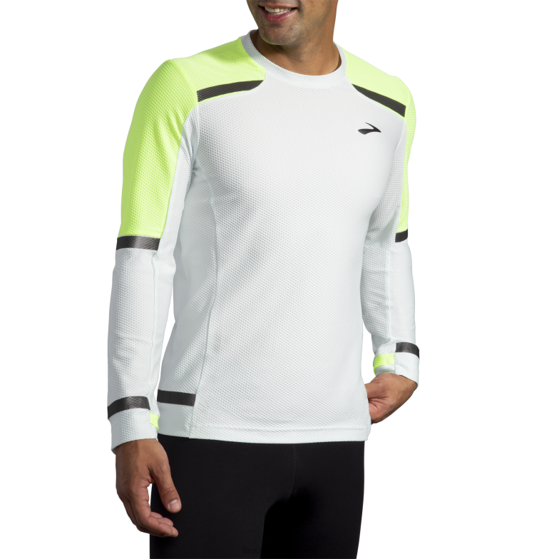 V8D8N1299 carboniet lange mouw grijs Brooks