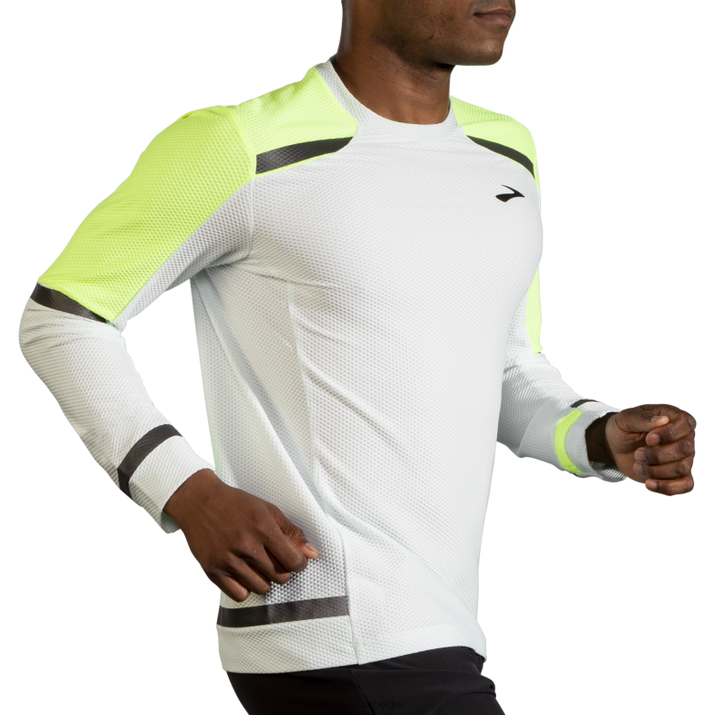 V8D8N1299 carboniet lange mouw grijs Brooks