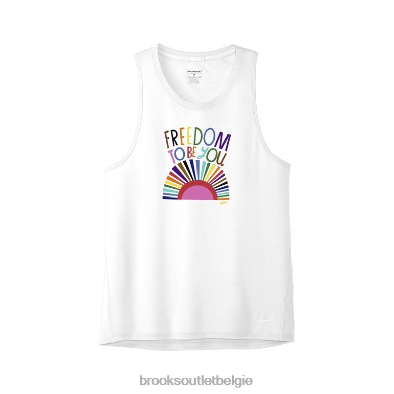 V8D8N1389 afstand grafische tank vrijheid om jezelf te zijn Brooks